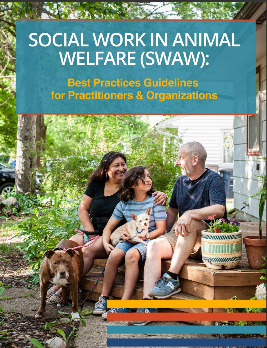 Social Work in Animal Welfare report cover